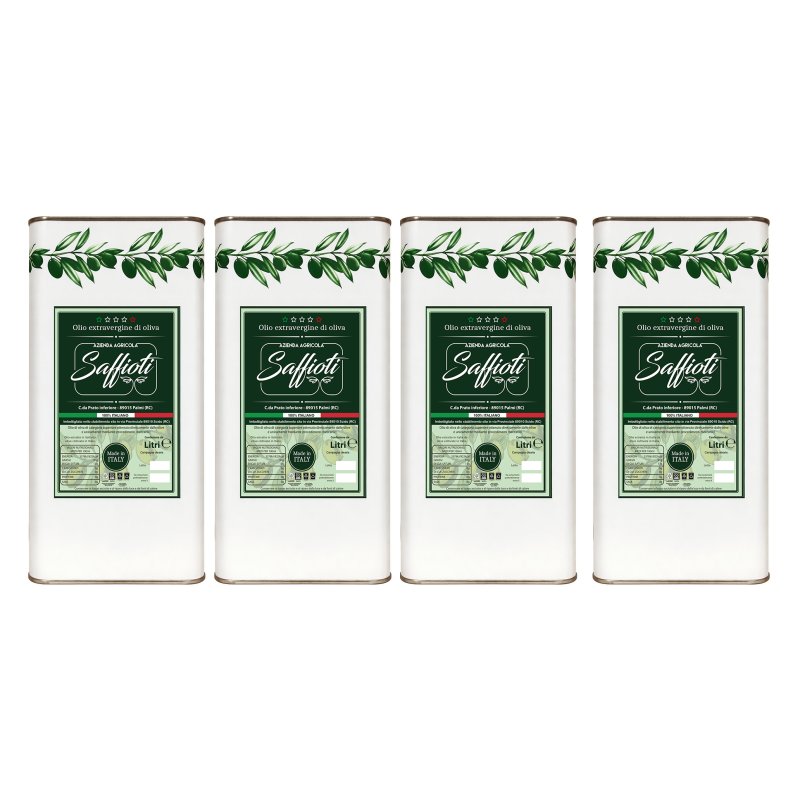 4 LATTE DA 5 LT – Olio extravergine di oliva