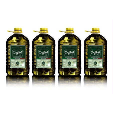 4 PET DA 5 LT – Olio extravergine di oliva
